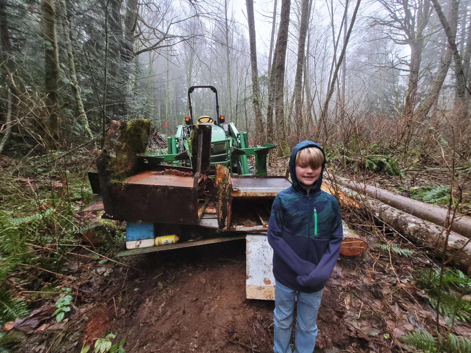 Commercial junk removal from a local Bellingham business